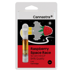 Cannastra 10-OH-HHCP patron Raspberry Space Race, 10-OH-HHCP 94%-os minőség, 1 ml