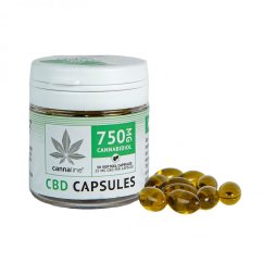 Cannaline CBD gél kapszula - 750 mg CBD, 30 x 25 mg