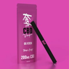 Kush Vape CBD párologtató toll, OG Kush, 200 mg CBD