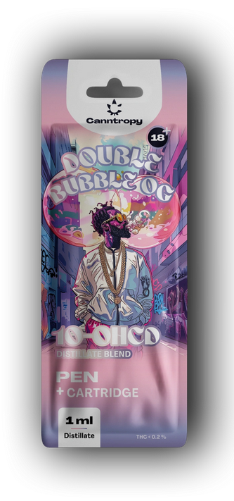Canntropy 10-OHCD Pen + Cartridge Double Bubble OG, 10-OHCD 20 %, 1 ml