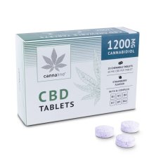 Cannaline CBD tabletta B-komplexszel, 1200 mg CBD, 20 x 60 mg