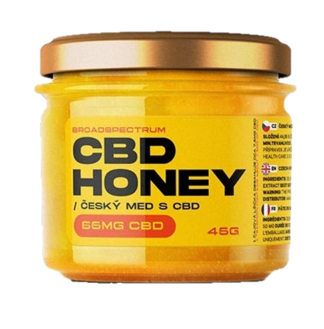 Czech CBD CBD med, 65mg CBD Méz