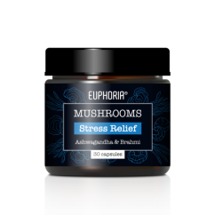 Euphoria Gomba stresszoldó, 30 kapszula, 250 g
