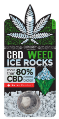 Euphoria 80% CBD Ice Rock, 0,7 grame