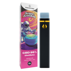 Canntropy CBD eldobható Vape Pen Cukorsüti, CBD 95%, 1 ml