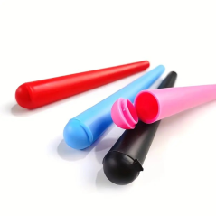 BROS Cone Tube  - műanyag előre göngyölített joint tartók fedővel, 120 mm hossz