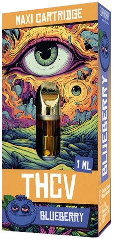 Euphoria THCV Cartridge Blueberry, 1 ml