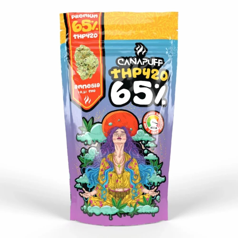 Canapuff - Amnesia 65% - THP420 Flowers - Mennyiség: 1 gramm