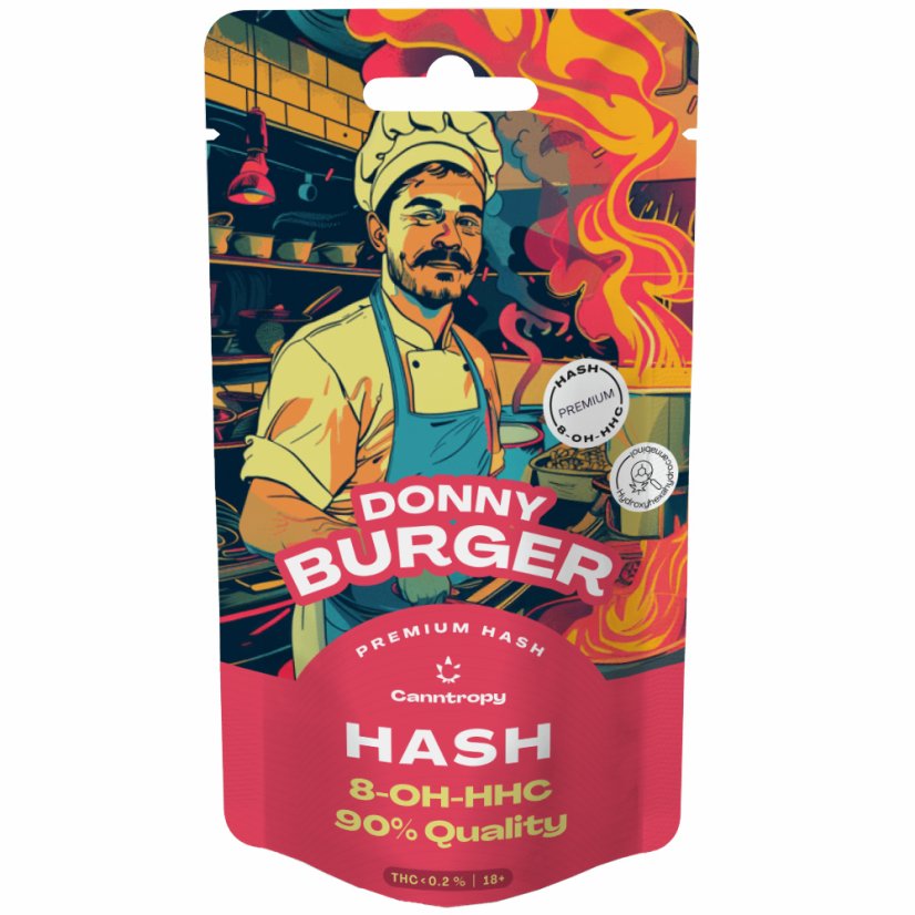 Canntropy 8-OH-HHC Hash Donny Burger, 8-OH-HHC 90%