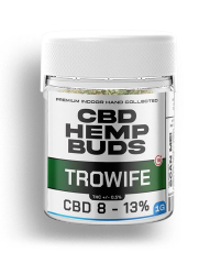 Czech CBD TroWife kender virág CBD-vel