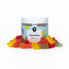 Hemnia CBD Gummies gumimaci, cseresznye, kivi, ananász, eper, 100 mg CBD, 20 db x 5 mg, 45 g