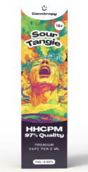 Canntropy HHCPM Vape Pen Sour Tangie, HHCPM 97%-os minőség, 2 ml