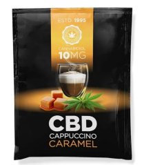 Multitrance Cafea CBD cappuccino instant cu caramel