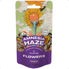 Canntropy THCD Flower Amnesia Haze, 10% THCD, 1-5 g