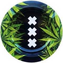 Best Buds Fém hamutartó, XXX Amsterdam Weed Leaves