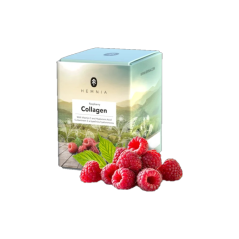 Hemnia Kollagén ital Málna, 6000 mg kollagén 1 tasakban, 30 tasak
