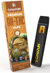 CanaPuff Vape Pen White Truffle, 9H-THC 95%, 1 ml