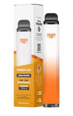 Orange County CBD Vape toll Energy Ice 3500 Puff, 600 mg CBD, 400 mg CBG, 10 ml
