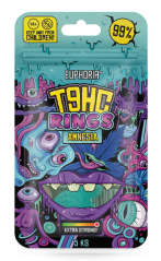 Euphoria T9HC gumicukor - Rings Amnesia, 5 db x 15 mg, 75 mg T9HC