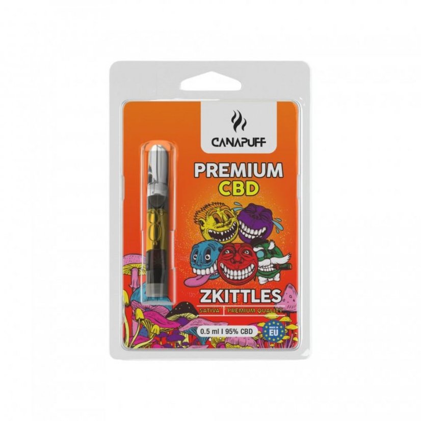 CanaPuff - ZKITTLES patron - CBD 95%, 0,5 ml