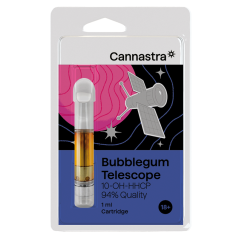 Cannastra 10-OH-HHCP patronos rágógumi teleszkóp, 10-OH-HHCP 94%-os minőség, 1 ml