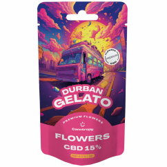 Canntropy CBD Flowers Durban Gelato, CBD 15%, 1 g