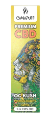 CanaPuff CBD eldobható Vape Pen OG KUSH, CBD 95%, 1 ml