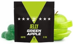 Czech CBD THC-F Jelly Green Apple 6 db