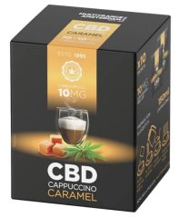 Multitrance Cafea CBD cappuccino instant cu caramel