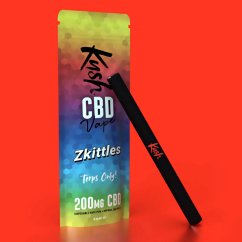 Kush Vape CBD párologtató toll, Zkittles, 200 mg CBD