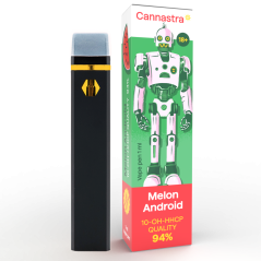 Cannastra 10-OH-HHCP Vape Pen Melon Android, 10-OH-HHCP 94%-os minőség, 1ml
