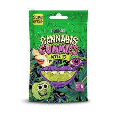 Euphoria Cannabis Gummies Apple OG, 50 g