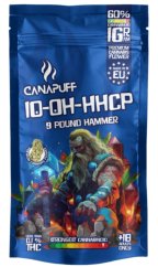 CanaPuff 10-OH-HHCP Flower 9 Pound Hammer, 10-OH-HHCP 60 %