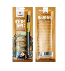 CanaPuff 10-OH-THC Pen + Cartridge White Truffle, 10-OH-THC 95 %, 1 ml