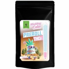 Czech CBD THC-D Preroll Wedding Cake joint