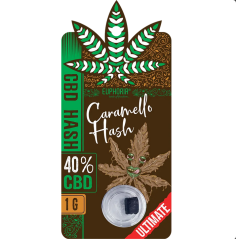 Euphoria CBD Hash Caramello, CBD 40%, 1 g