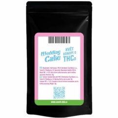Czech CBD THC-D Wedding Cake Cannabis virág