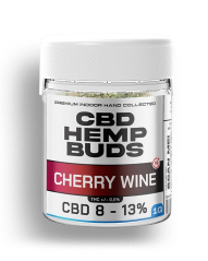 Czech CBD Cherry Wine kender virág CBD-vel