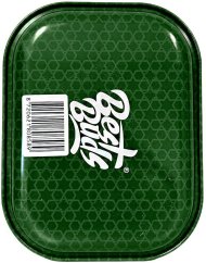 Best Buds Kosher Kush fém gördülő tálca kicsi, 14x18 cm