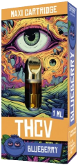 Euphoria THCV Cartridge Blueberry, 1 ml