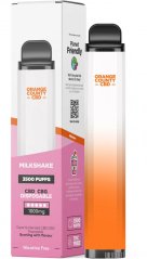 Orange County CBD Vape pen Milkshake 3500 Puff, 600 mg CBD, 400 mg CBG, 10 ml