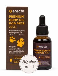 Enecta Ulei CBD pentru animale de companie 5%, 1500 mg, 30 ml