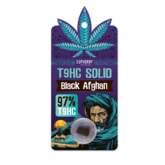Euphoria T9HC Solid Black Afghan 1g