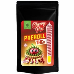 Czech CBD THC-D Preroll Cherry Pie joint