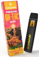 CanaPuff eldobható Vape Pen Permanent Marker, 9H-THC 95%, 1 ml