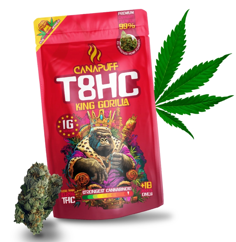 Canapuff - King Gorilla 99% T8HC Kvety - Množstvo: 5 gramm