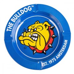 The Bulldog Eredeti kék Metal Hamutartó