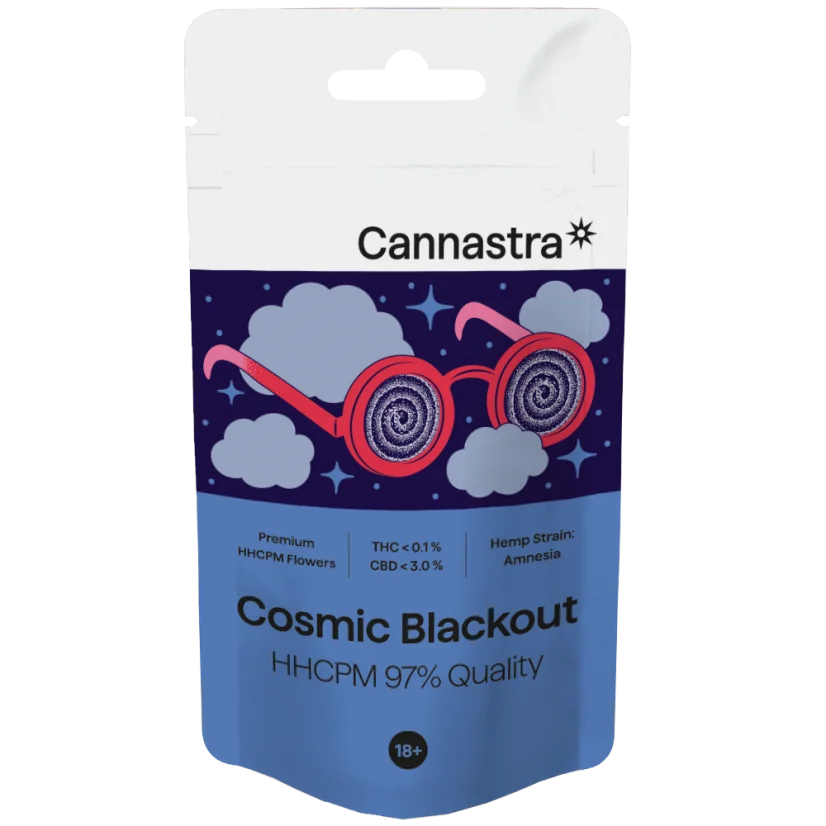 Cannastra HHCPM Flower Cosmic Blackout 97%-os minőség, 1-5 g - Mennyiség: 5 gramm