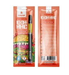 CanaPuff 10-OH-HHC toll + Donny Burger patron, 10-OH-HHC 95%, 1 ml