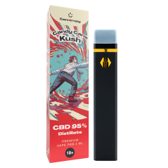 Canntropy CBD eldobható Vape Pen Candy Cane Kush, CBD 95%, 1 ml